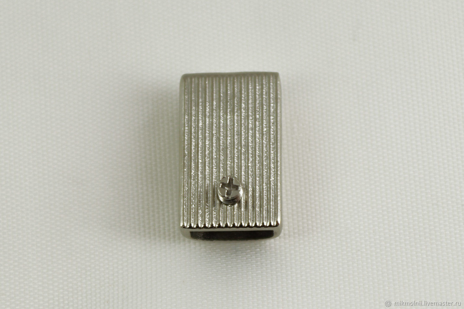 Наконечник на молнию для сумки никель купить в интернет-магазине ...