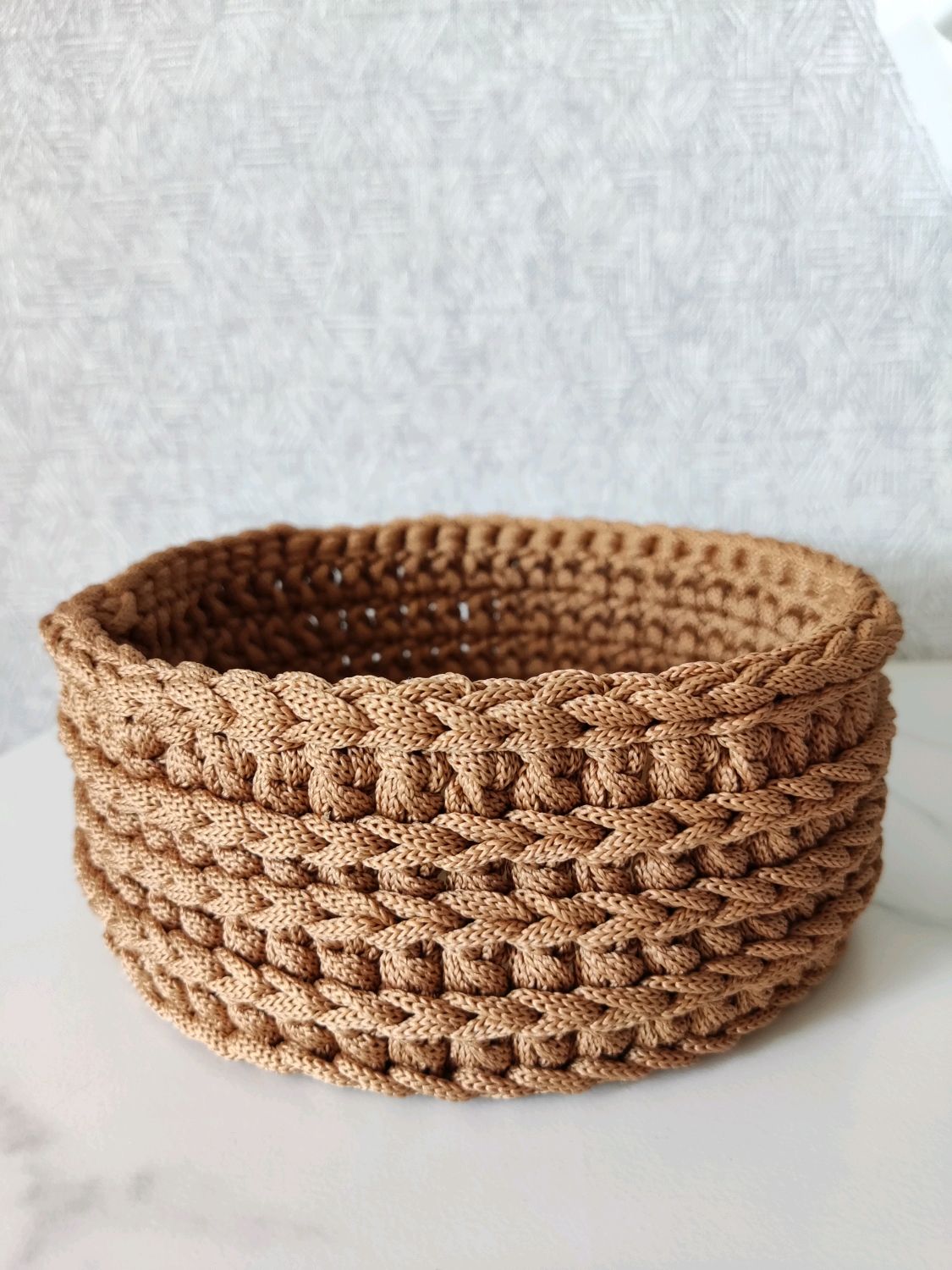 Корзина из шнура в интернет-магазине Ярмарка Мастеров по цене 350 ...