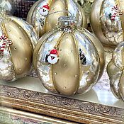 Сувениры и подарки ручной работы. Ярмарка Мастеров - ручная работа Christmas decorations: Mirror ball. Handmade.