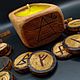 Руническая свеча Агисхьяльм. Руны. Magic_Shop. Интернет-магазин Ярмарка Мастеров.  Фото №2