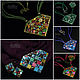 Patchwork Mood Pendant (511) (569) (570) Designer Jewelry. Pendant. Svetlana Parenkova (parenkova). My Livemaster. Фото №4