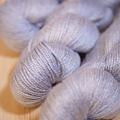 Пух норки Long Mink Wool цвет 08 голубой