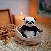 Куклы и игрушки handmade. Livemaster - original item Panda. Bear. Panda. Handmade.