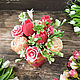 Soap bouquet in a glass Tulips, roses and peonies. Soap. Soap-making workshop. My Livemaster. Фото №4