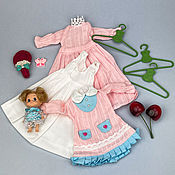 Материалы для творчества handmade. Livemaster - original item Set of clothes for dolls BJD 30 cm. Handmade.