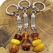 Сумки и аксессуары handmade. Livemaster - original item Kaliningrad keychain (amber). Handmade.