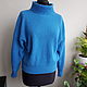 Blue sweater made of 100% cashmere, Sweaters, Moscow,  Фото №1