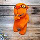 Order Cat of Silence. Red cat Vasya Lozhkina, soft plush toy. Dingus! Funny cats and other toys. Livemaster. . Stuffed Toys Фото №3