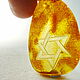 Order Star of David natural amber R-578. Amber shop (vazeikin). Livemaster. . Pendant Фото №3