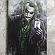 Pintura en tablas 'Joker'. Pictures. Inna and Alexey (InaleArtStudio). Online shopping on My Livemaster.  Фото №2