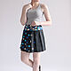  Skirt with a pleat on the yoke Triangles, Skirts, Novosibirsk,  Фото №1
