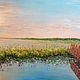 Oil painting 'dreams of summer'. oil on canvas landscape, Pictures, Chelyabinsk,  Фото №1