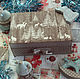 Christmas toys in the box In the fairy forest . Decoupage Christmas decorations, Christmas decorations, Khimki,  Фото №1