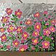 Order Painting pink flowers with a palette knife 'Flowers from childhood' 30h25. chuvstvo-pozitiva (chuvstvo-pozitiva). Livemaster. . Pictures Фото №3