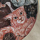 Заказать 'Warm cats', a picture in the nursery. Kat_Fray. Ярмарка Мастеров. . Pictures Фото №3