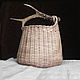 Wicker basket horn of the goat. Basket. cop-tatiana. Online shopping on My Livemaster.  Фото №2