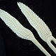  CLIPS: Barrette hairpin from the bone of a Buffalo Wing. Hairpin. Garuda. My Livemaster. Фото №5
