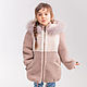 'Cordero ' - chaqueta de piel-abrigo de piel de oveja-Curly, Childrens outerwears, Pyatigorsk,  Фото №1