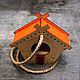The bird house 'Teremok baby'. Bird feeders. Art bird feeder. My Livemaster. Фото №5