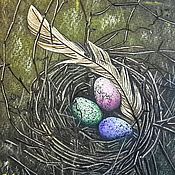 Открытки handmade. Livemaster - original item Easter nest. Handmade.