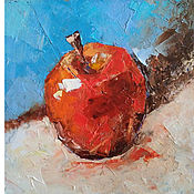 Картины и панно handmade. Livemaster - original item Painting apple still life with fruit oil. Handmade.