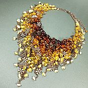 Украшения handmade. Livemaster - original item Amber Parfait Necklace Handmade from natural amber. Handmade.