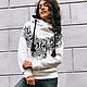 Black&white sweatshirt, Sweatshirts, Ivanovo,  Фото №1