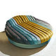 Диван для домашнего кинотеатра.Диван MIDCENTURY Coral Stripes, Диваны, Москва,  Фото №1