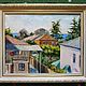Gagra, view from the window. Oil on canvas 20h25 cm. Pictures. Tatiana Chepkasova. My Livemaster. Фото №4