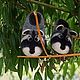Felted Baby Raccoon Slippers, Slippers, Chelyabinsk,  Фото №1