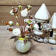 Flowers made of amber and cat's eye 'Spring hopes'. Flowers. irina-taranenko. Online shopping on My Livemaster.  Фото №2