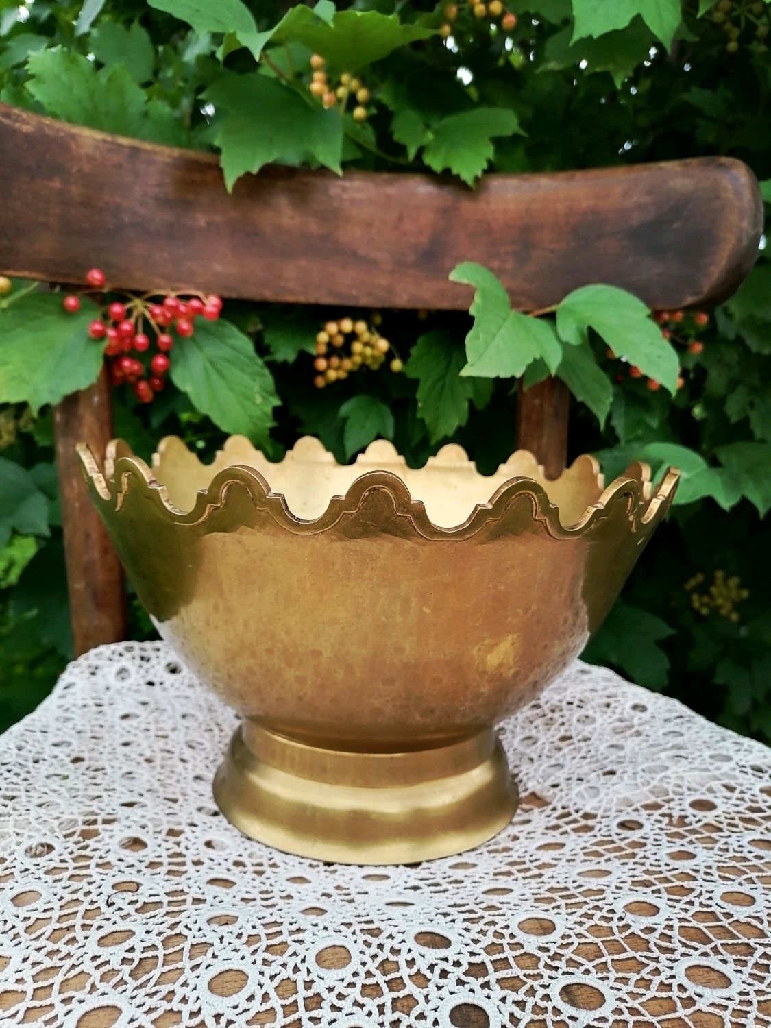 Винтаж: Ваза или Кашпо из латуни купить в интернет-магазине Ярмарка ...