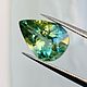 Апатит Green Apatite 2.85 ct купить. Кабошоны. Звездопад (только натуральные камни). Ярмарка Мастеров.  Фото №4