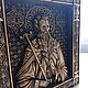 Икона Святой Геннадий Ватопедский. Иконы. Мастерская Резной Иконы 'WOOD DECOR 161'. Ярмарка Мастеров.  Фото №5