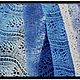 De mohair 'celestial arroyo'. Wraps. Bereska-r (Bereska-r). Интернет-магазин Ярмарка Мастеров.  Фото №2