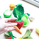 Order Set of food from felt ' Vegetables'. Kotikiraduga. Livemaster. . Doll food Фото №3