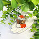 Brooch 'Red fox with the book Harry Potter fox book'. Brooches. greenfox-23. Online shopping on My Livemaster.  Фото №2