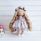 Кукла текстильная ручная работа Lili