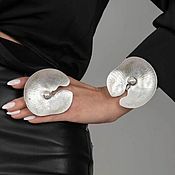 Украшения handmade. Livemaster - original item Set of Oversize Necklace Pendant Ring Bracelet Slave. Handmade.
