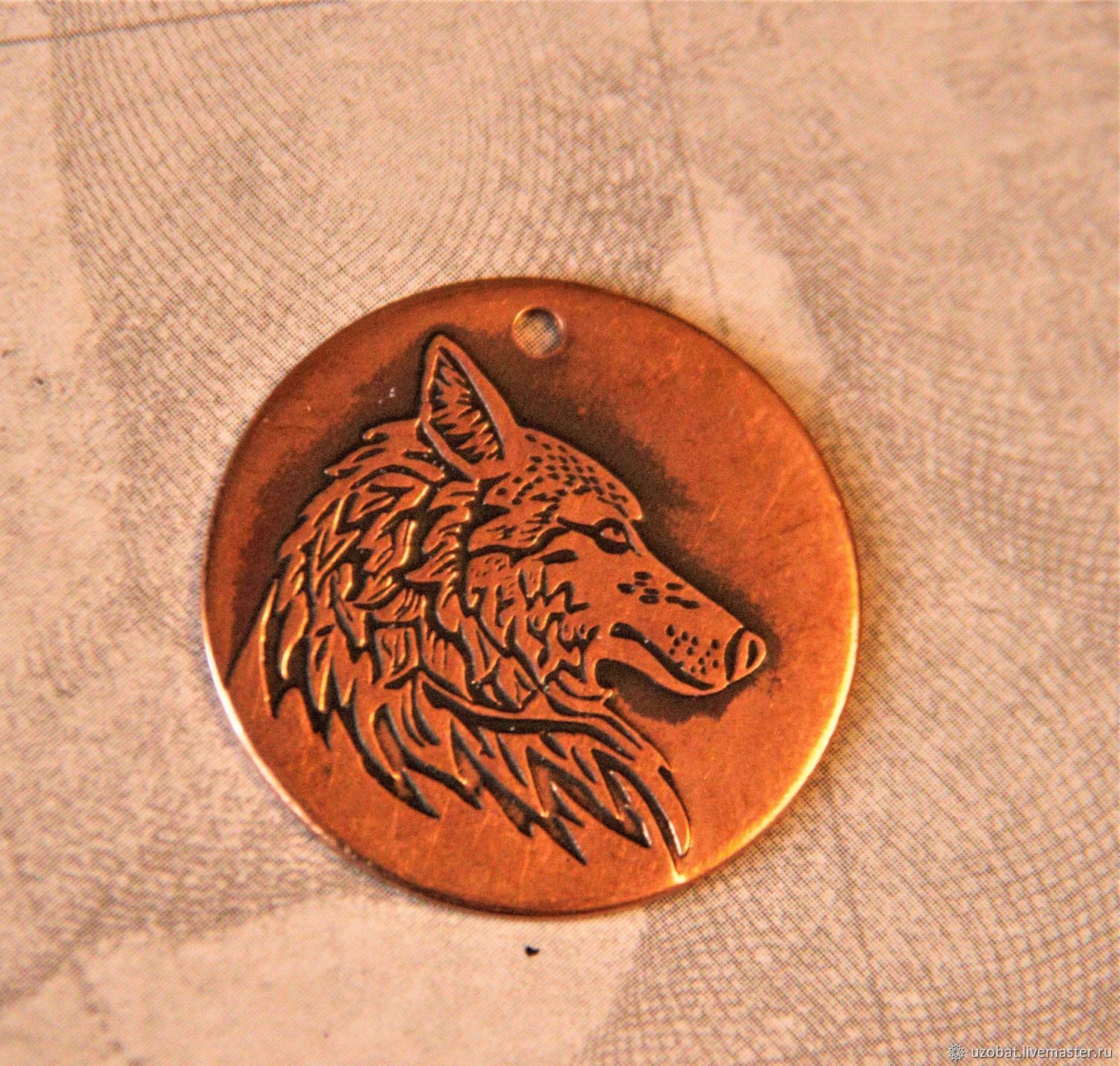 Украшение - оберег "Волк 2" в интернет-магазине Ярмарка Мастеров по ...