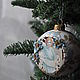  Christmas ball. Christmas decorations. Jana Szentes. My Livemaster. Фото №5