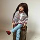 Шарнирная кукла. Кукла БЖД bjd. Интерьерная кукла. Larsen.dolls. Ярмарка Мастеров.  Фото №11