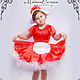 Carnival costume 'little Red riding hood' Art.One hundred sixty nine. Carnival costumes for children. ModSister. Online shopping on My Livemaster.  Фото №2