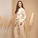 Beige tracksuit for women. Tracksuits. SHAPAR - knitting clothes. Online shopping on My Livemaster.  Фото №2