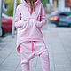 Sports spring suit made of thick cotton - SE0668W3, Tracksuits, Sofia,  Фото №1