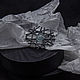 Brooch 'Nest' silver, aquamarine, blackening. Brooches. stepan-klimov. My Livemaster. Фото №6