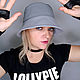 Panama grey genuine leather. Panama. Lollypie - Modiste Cat. Online shopping on My Livemaster.  Фото №2