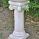 A column of stone Provence, stand for flowers, pedestal. Sculpture. Decor concrete Azov Garden. My Livemaster. Фото №4
