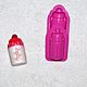 Mold No. 31049 baby bottle 2 PCs, Molds for making flowers, Permian,  Фото №1