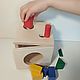 Montessori Sorter Cube with Holes. Puzzle. Shop Grizunok teether. My Livemaster. Фото №4